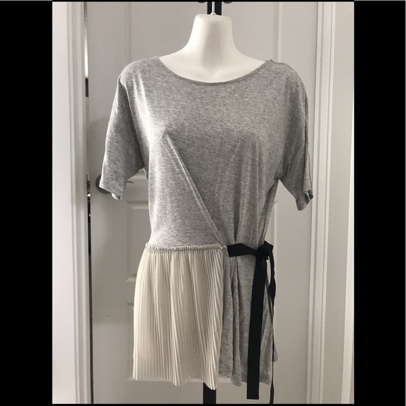 French Connection Top with ruffle lace NWT - Picture 1 of 3